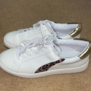 leopard print sneakers